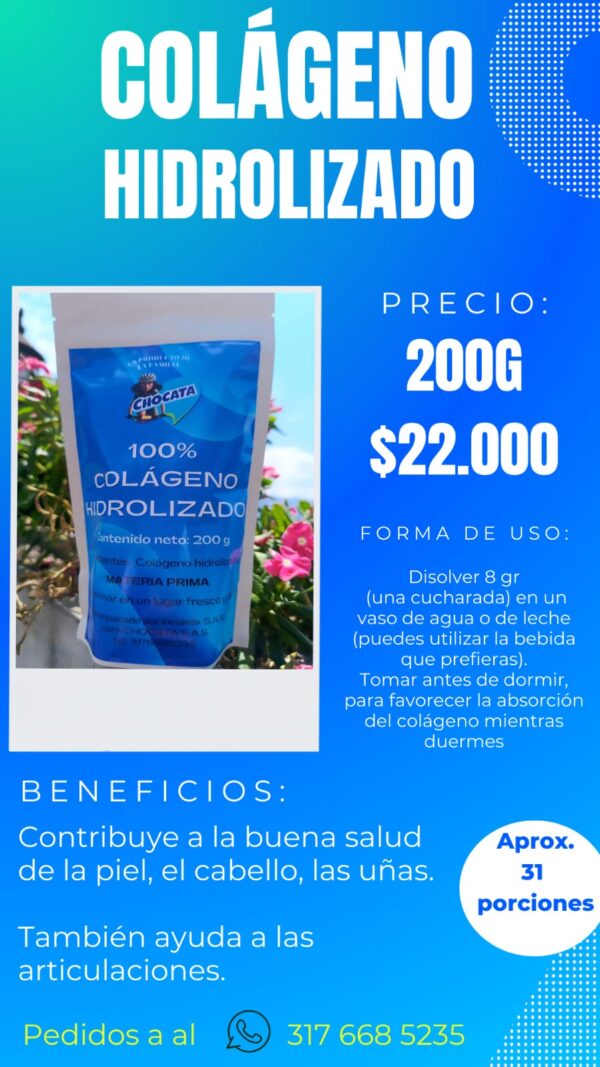 Colágeno Hidrolizado 200g - Imagen 2